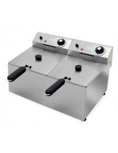 Freidora Eléctrica 6 +6 l.